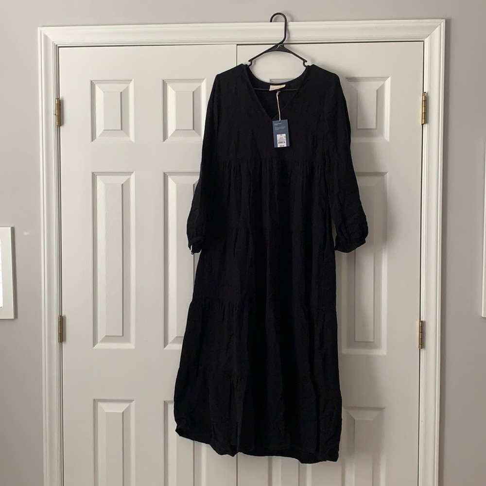 Universal thread black maxi dress